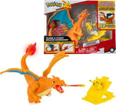 MEGA Pokémon Figurine Action Dracaufeu Articulée 28cm, Jeu De Briques De  Construction Pour Enfants Et Adultes, Modèle Pokémon À Collectionner, 1663  Pièces, Jouet pour Enfant de 8 ans et Plus, HMW05 