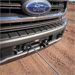 Ford Racing FMS-M-1821-SD winch, elektrisk 12V, 12.000lbs, 70 fot syntetiskt rep
