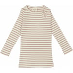 Beige Stripete Petit Piao LS T-shirt Genser