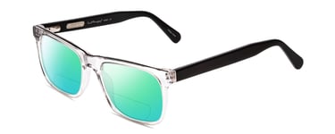 Ernest Hemingway H4861 Cateye Polarize BI-FOCAL Sunglasses in Clear Crystal 55mm