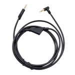 Jerilla Cable for ASTRO A10/A40/A30/A50/Logitech G233/G433 Wired Gaming Headset - Audio Line with Mute Function, 2m/6.6 ft