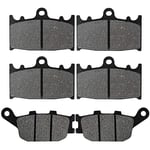 without KF-DISC, Motorcycle Front & Rear Brake Pads Disks For Suzuki GSF 650 1200 1250 Bandit 2007 2008 2009 2010 2011 2012 2013 SV 1000 GSX 650F