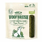 Lilys Kitchen Woofbrush Dog Dental Sticks Chews Treats Natural Large 47g 7 Pack