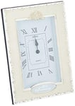 Shudehill 30th Anniversary Pearl Wedding Celebration Quartz Table Clock, 19.5cm x 14.5cm