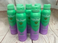 7x 150ml MITCHUM Women Shower Fresh 48hr protection Antiperspirant & Deodorant