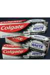 Colgate Charcoal ToothPaste Naturally Advance  White  75ml x 3 Free uk Shipping