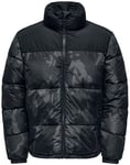 ONLY and SONS ONSMELVIN LIFE LF PUFFER JACKET OTW VD Winter Jacket black grey