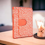 Targus Designer Coral Dots Versavu Rotating Folio Case for iPad 5th Gen