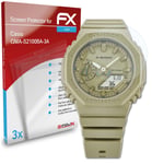atFoliX 3x Screen Protector for Casio GMA-S2100BA-3A clear