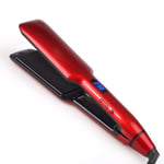SLFPOASM Wide-board Hair Straightener Quickly Heat Up Straight Hair Splint Temperature Control Hairdressing Splint Professional Splint Red