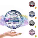 3-pack Pro Hover Ball Flygande Boll LED Spinner Boll Flygande Orb Leksak Blue