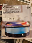 Daewoo Multi-Function Bluetooth Light Up Speaker and Wireless Charging Station