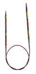 KnitPro 50 cm x 6.5 mm Symfonie Fixed Circular Needles, Multi-Color