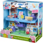 Peppa Pig Shopping Centre Playset & Accessories with Microphone New Xmas Toy 3+