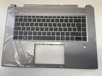 For HP ZBook Studio x360 G5 L30669-072 Palmrest Top Cover Keyboard Spanish NEW