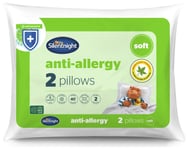 Silentnight Anti Allergy Front Soft Pillows - 2 Pack