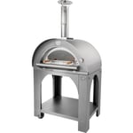 Pulcinella Vedeldad Pizzaugn 80x60 cm. Rostfritt stål