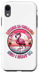 iPhone XR Hawaii Is Calling And I Must Go Flamingo Summer Time Case