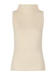 Rikke Knit Top Tops Knitwear Jumpers Cream Second Female