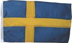 Flagga Sverige 30cm
