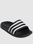 Adidas Sportswear Kids Unisex Adilette Aqua Sliders - Black/White