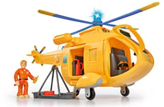 Brannmann Sam Helikopter Wallaby 2 med Figur