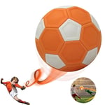 20cm Sport Curve Ball Orange Kicker Ball Great Gift  Outdoor & Indoor Match