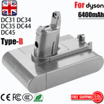 Type B 6400mAh For Dyson DC31 B BATTERY DC35 DC34 DC44 917083-1 Vacuum Animal UK