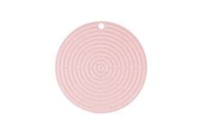 Le Creuset Cool Tool, Pot holder/trivet, Silicone, Round, 20 cm, Powder Pink, 93000230231200