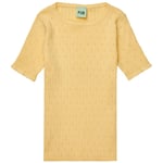 FUB Pointelle Top Vanilla | Gul | 80 cm