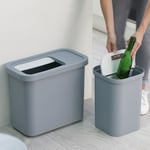 Joseph Recycle Bin 46L x 2 Stackable Waste Recycling Lids Kitchen Garden Dustbin