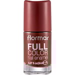 Flormar Naglar Nagellack Full Color Nail Enamel FC10 Tile Brown 8 ml ()