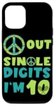 iPhone 15 Pro Peace Sign Out Single Digits Tennis 10 Years Old Birthday Case