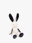 HUGO BOSS Baby Logo Bunny Soft Toy, White/Multi