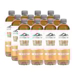 12 X Latitude 65 500 Ml Vitaminvatten - Ice Tea Peach