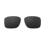 Walleva Black Polarized Replacement Lenses For Oakley Latch SQ Sunglasses
