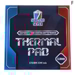 SubZero Seven GP-Ultimate 12,8W/MK Thermal Pad CPU/GPU-grafik F 3mm
