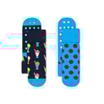 Happy Socks 2-pack Kids Icecream Anti Slip Junior