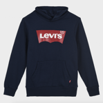 Mørk Blå Levis SS Knit Top Hettegenser