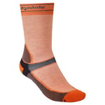 Bridgedale MTB Summer-Weight T2 Coolmax Sport Mens Boot Length Mountain Bike Socks - Orange, Large