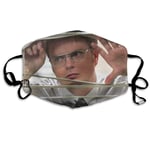 beautiful& The Office Tv_Show Face Madk Washable Michael Scott Mouth C_over Warm Polyester Face Protection for Adult and Kids Holiday Decor 7X4.3 Inch (18X11 cm)