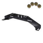 Extraljushållare Purelux WRC, 4 st extraljus (max. 230 mm), Svart
