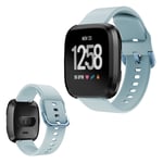 Fitbit Versa silicone watch band - Baby Blue