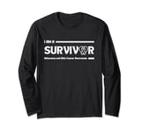 Melanoma Cancer Survivor Melanoma and Skin Cancer Awareness Long Sleeve T-Shirt