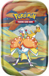 Pokémon Mini boîte de Collection Paldea Sfavillante du GCC Espathra et Ampharos (Deux enveloppes d'expansion et Une Feuille d'autocollants), édition en Italien