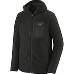 Patagonia 40255-BLK M's R1 Air Full-Zip Hoody Sweatshirt Men's black L