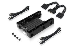 ICY DOCK EZ-Fit Lite MB290SP-B 2 x 2.5" to 3.5" Drive Bay SATA/IDE SSD/HDD Kit de montage / Bracket / Adaptateur