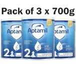 Aptamil Stage 2 Follow On baby Milk 6-12 Months Formula Powder Substitute 3x700g