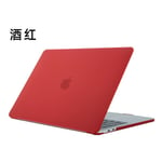 Decheng MacBook Pro Coque de protection pour coque givrée Apple Laptop Case-Wine Red- 2020 13.3Pro (A2251/A2289)