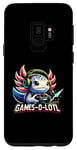 Coque pour Galaxy S9 Games-O-Lotl Axolotl Manette de jeu vidéo